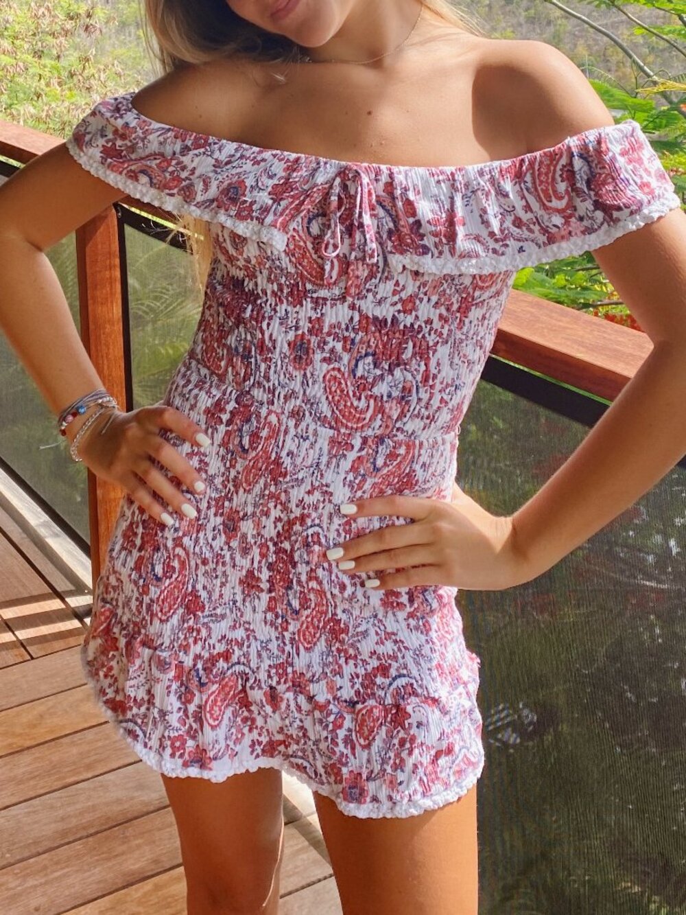 Off the Shoulder Summer Dress